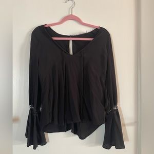Black bell shirt. Size Large.